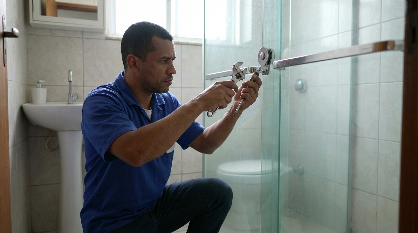 Manutenção e reparo de box de vidro perto de mim em João Pessoa‑PB